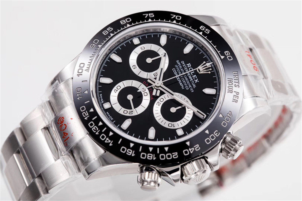 n廠Rolex勞力士Cosmograph Daytona宇宙計型迪通拿m116500ln-0002黑陶瓷復刻表