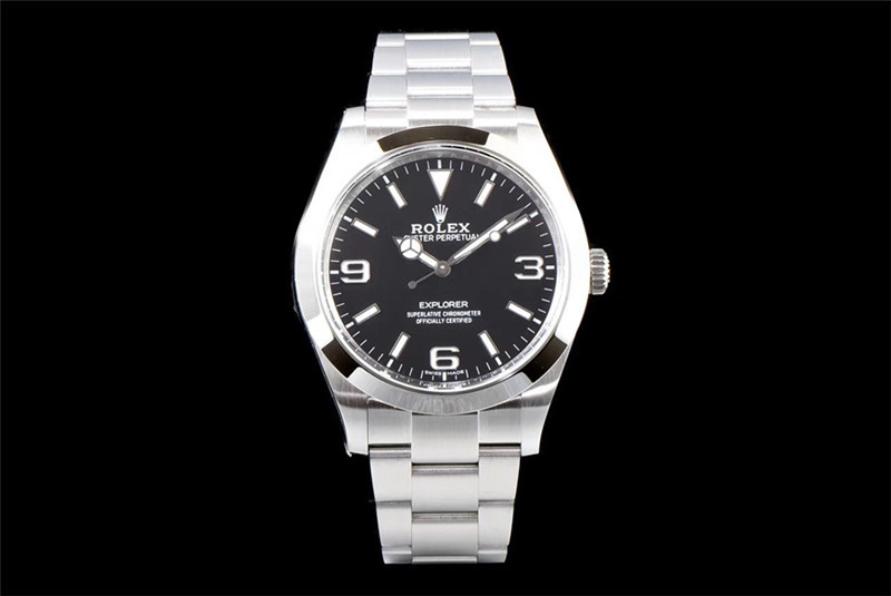 N廠Rolex勞力士蠔式恒動探險家型1系列m214270-0003黑盤復刻表