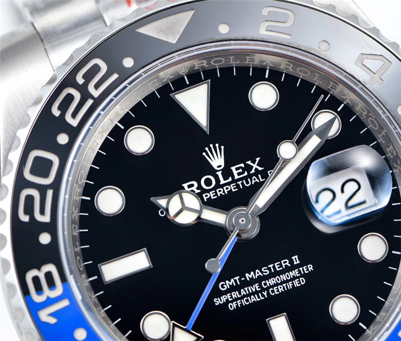 n廠勞力士格林尼治型 II m126710blnr-0002黑藍圈百事圈