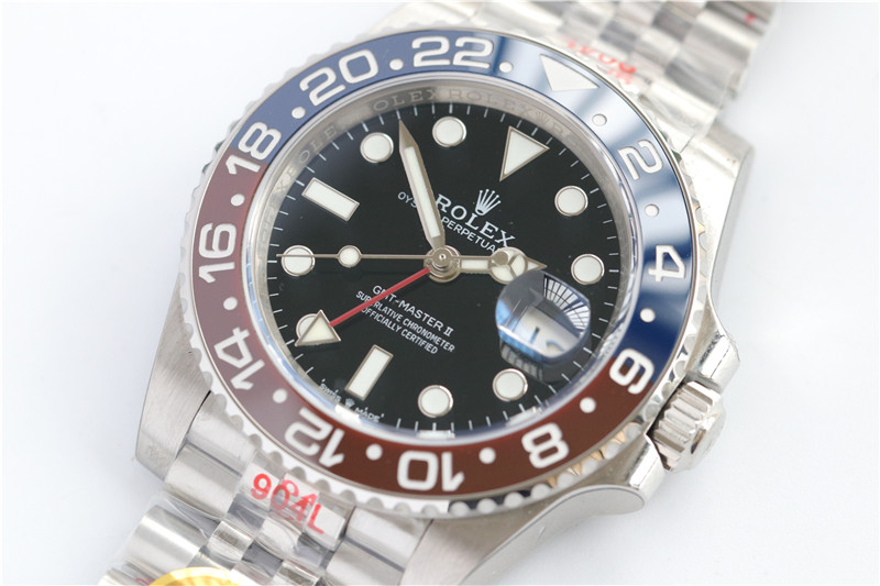 n廠勞力士格林尼治型 II m126710blnr-0001紅藍圈「可樂圈」