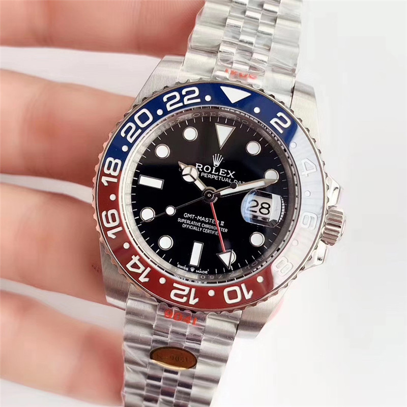 n廠勞力士格林尼治型 II m126710blnr-0001紅藍圈「可樂圈」