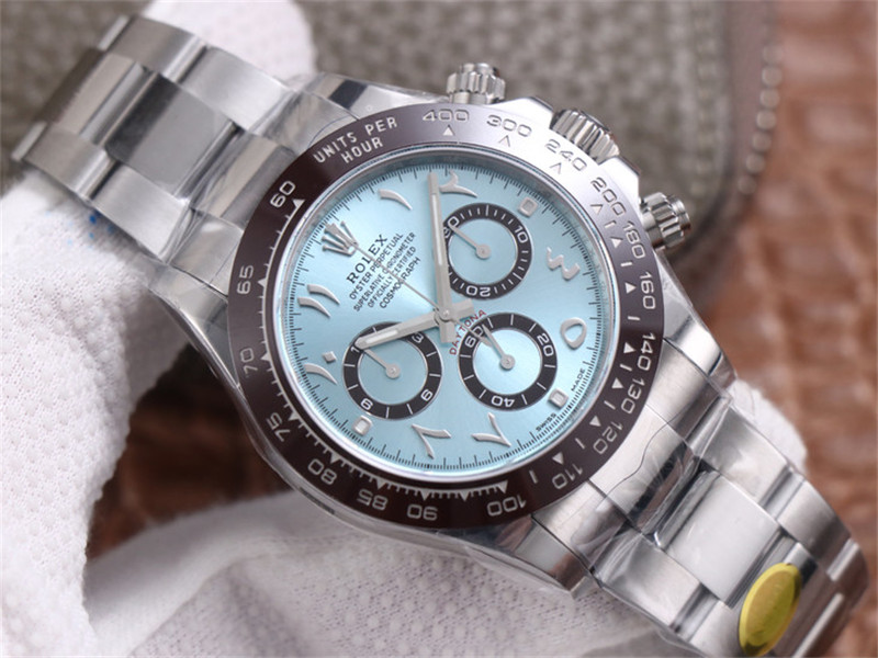 N廠Rolex勞力士Cosmograph Daytona宇宙計型迪通拿冰藍迪中東迪拜限量版(阿拉伯刻度)復刻表