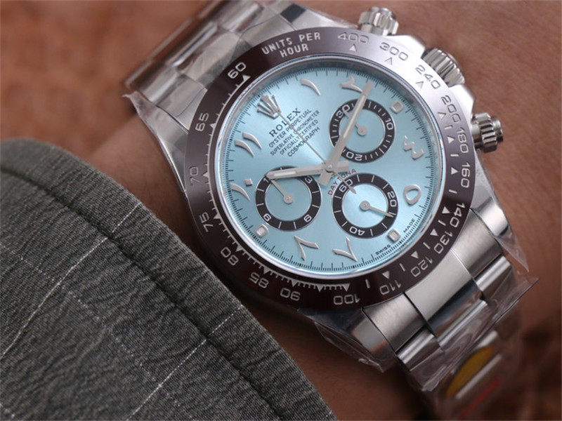 N廠勞力士冰藍迪中東迪拜限量版阿拉伯刻度復刻表評測