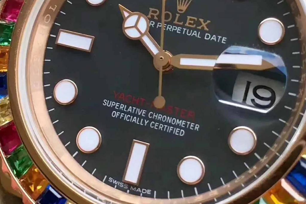 N廠勞力士游艇名仕系列彩虹圈復刻腕表做工如何-N廠勞力士糖豆評測