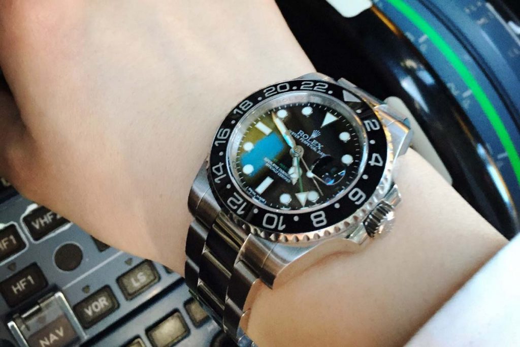 N廠勞力士格林尼治GMT綠針黑圈復刻腕表做工詳細評測-N廠勞力士GMT腕表