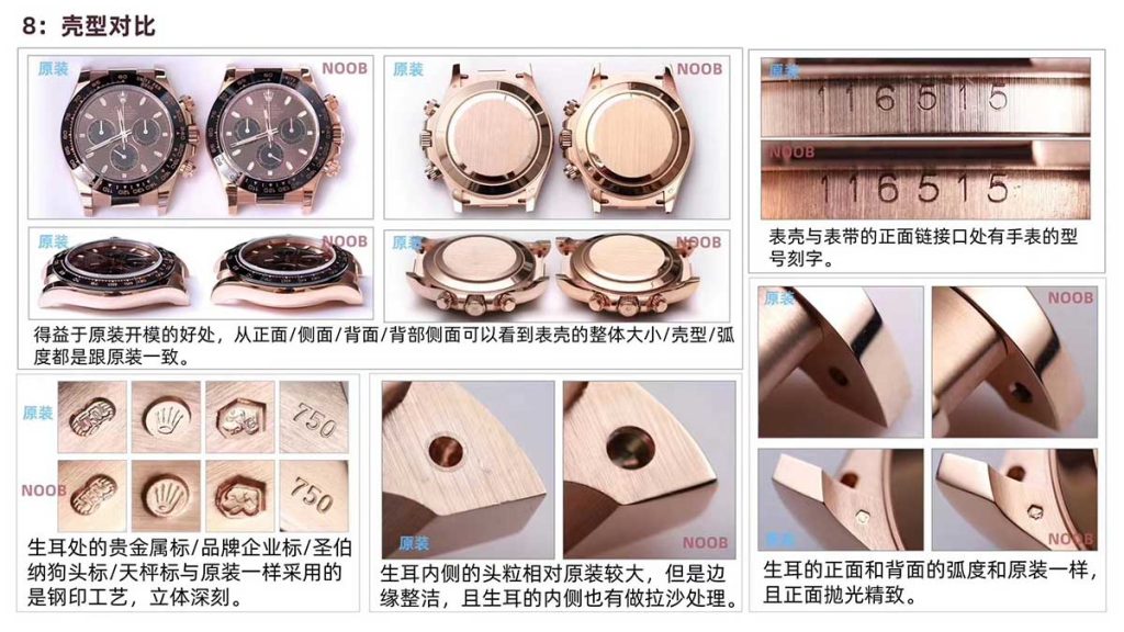 N廠勞力士迪通拿巧克力復刻腕表拆解正品對比細節究竟如何