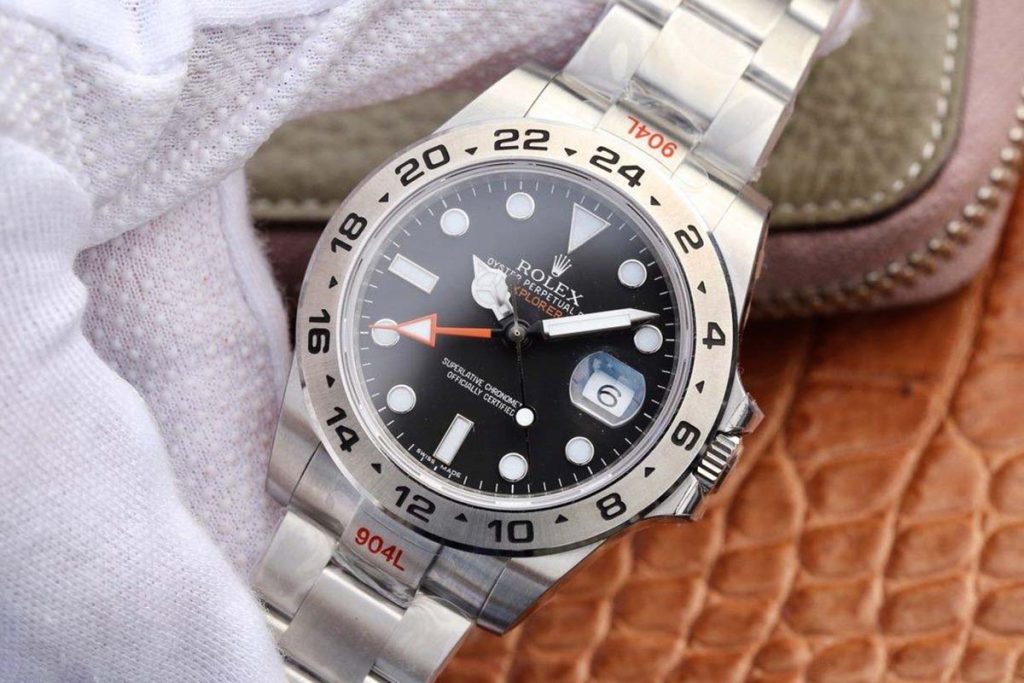 N廠勞力士探險家2黑色字面GMT橙針腕表做工如何-N廠勞力士探險家2評測