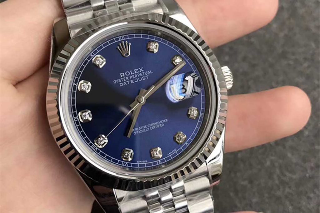N廠勞力士日志型系列41毫米藍盤鉆丁復刻腕表做工細節如何-N廠日志評測