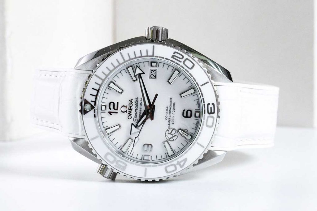 VS廠歐米茄海洋宇宙600米女款白色39.5MM復刻腕表-VS廠新品推薦