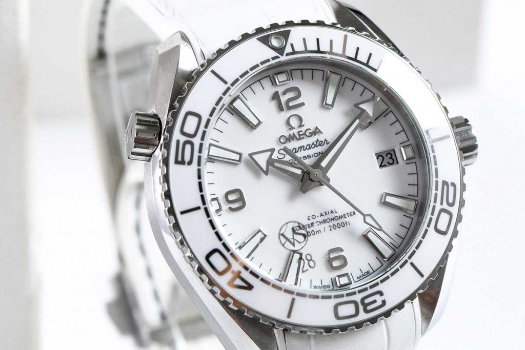 VS廠歐米茄海洋宇宙600米女款白色39.5MM復刻腕表-VS廠新品推薦