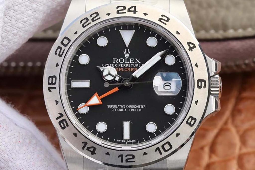 N廠勞力士探險家2黑色字面GMT橙針腕表做工如何-N廠勞力士探險家2評測
