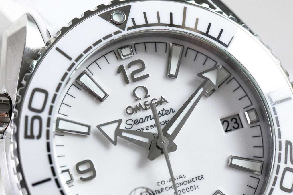 VS廠歐米茄海洋宇宙600米女款白色39.5MM復刻腕表-VS廠新品推薦