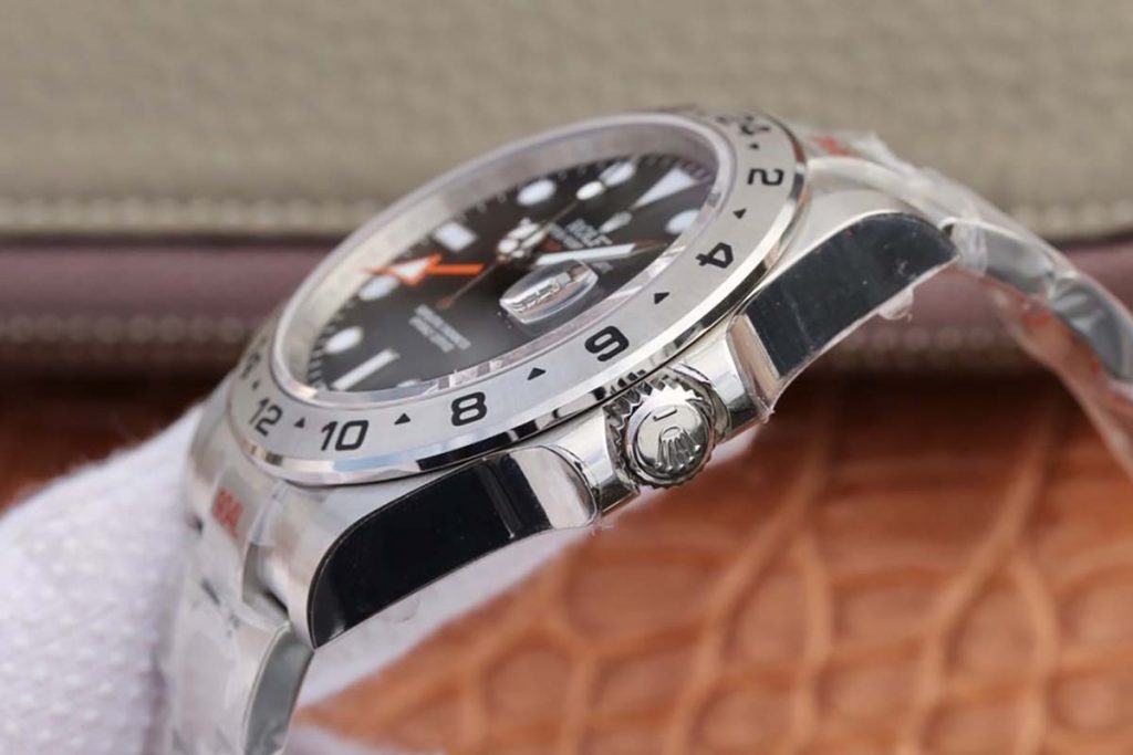 N廠勞力士探險家2黑色字面GMT橙針腕表做工如何-N廠勞力士探險家2評測