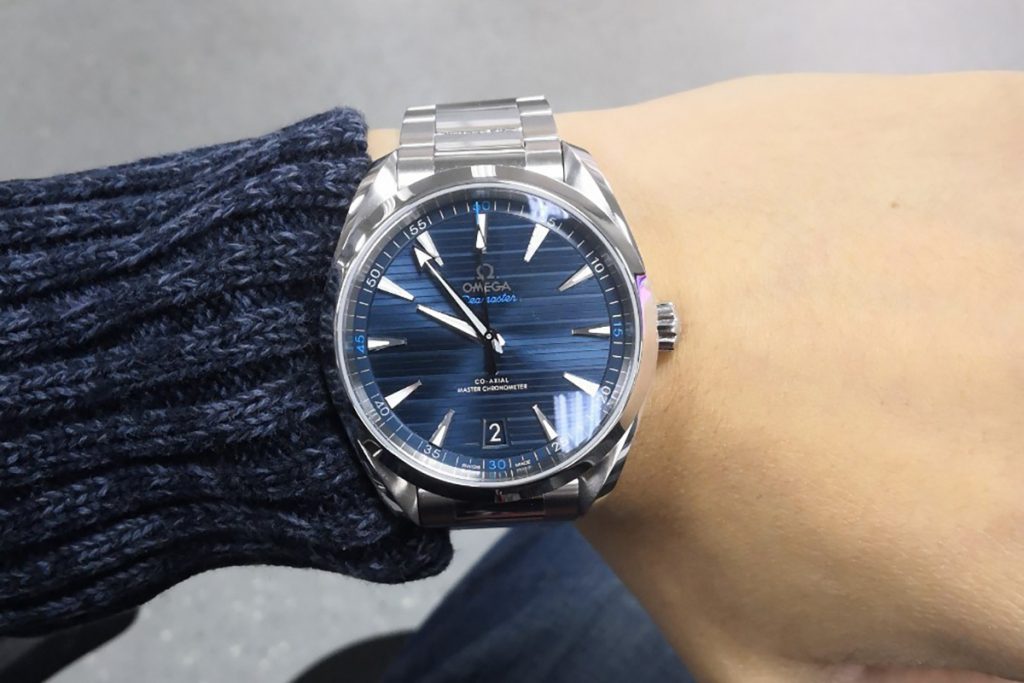 VS廠歐米茄海馬150米系列柚木藍面復(fù)刻腕表究竟如何-VS廠海馬150M評測