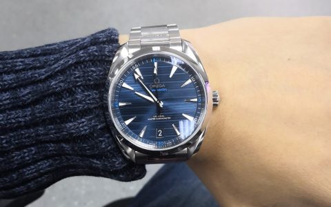 VS廠歐米茄海馬150米系列柚木藍面復刻腕表究竟如何-VS廠海馬150M評測