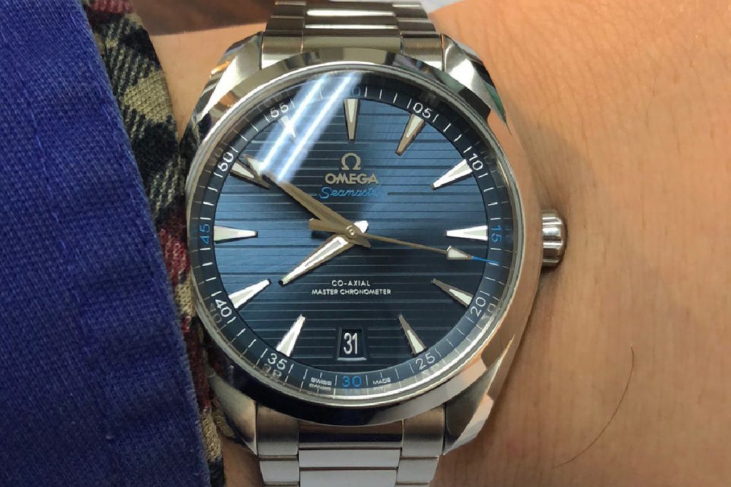 VS廠歐米茄海馬150米系列柚木藍面復(fù)刻腕表究竟如何-VS廠海馬150M評測