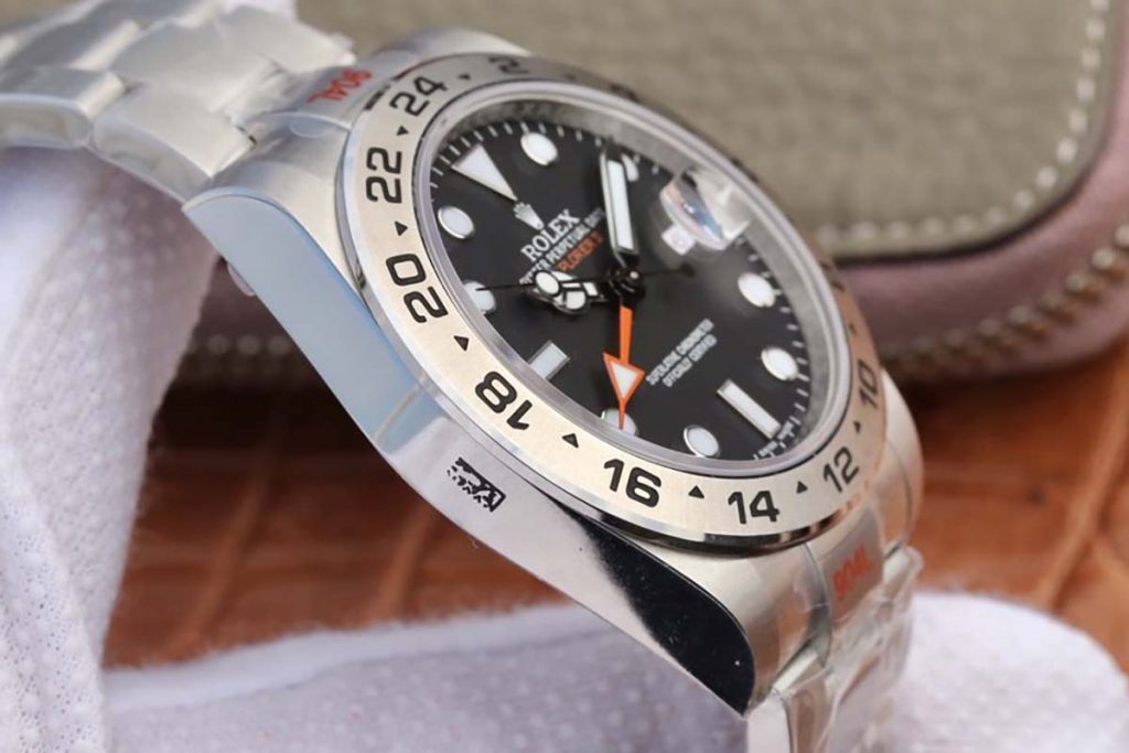 N廠勞力士探險家2黑色字面GMT橙針腕表做工如何-N廠勞力士探險家2評測
