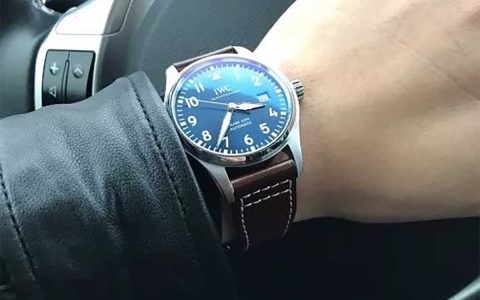 V7廠萬國手表飛行員系列馬克十八復刻腕表評測-對比正品圖解