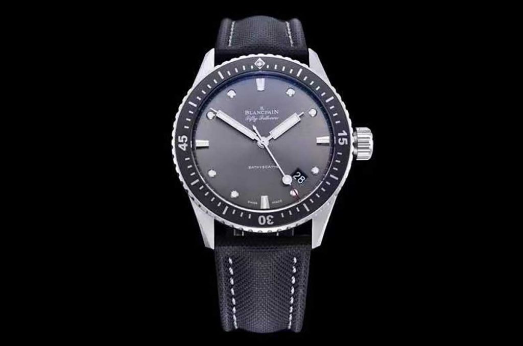 GF廠鋼殼寶珀五十尋系列緞面磨砂盤復刻腕表做工如何-GF廠寶珀評測