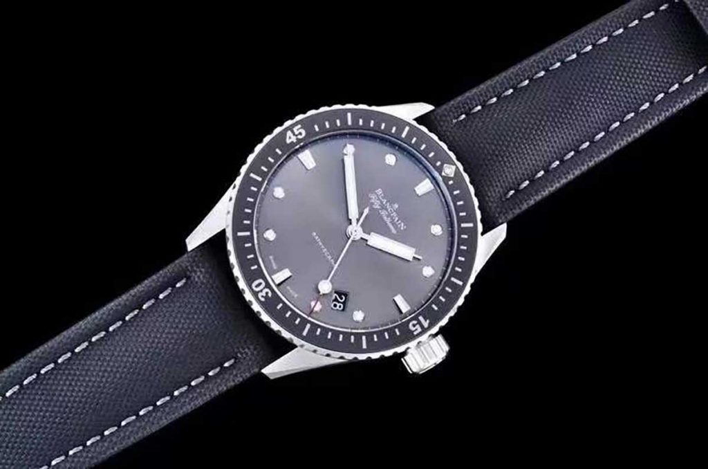 GF廠鋼殼寶珀五十尋系列緞面磨砂盤復刻腕表做工如何-GF廠寶珀評測