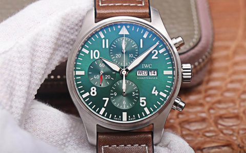 ZF廠萬國飛行員自動機械計時軍綠表盤復刻腕表評測-值不值得買
