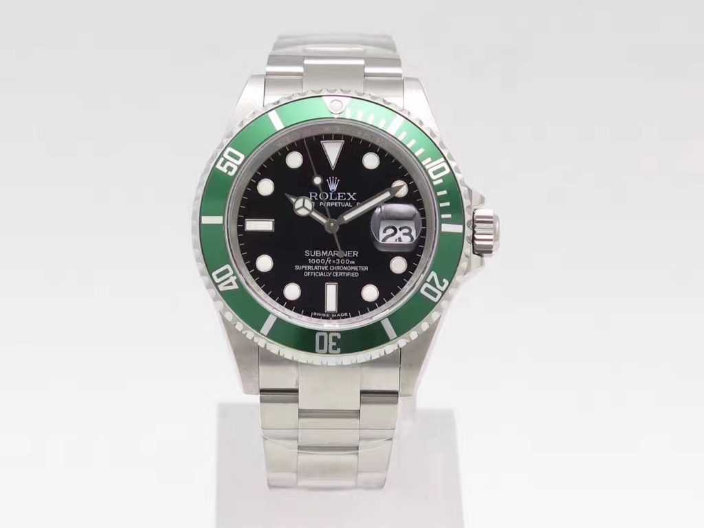 JF廠高仿勞力士16610LV第一代綠水鬼做工如何-對比正品評測