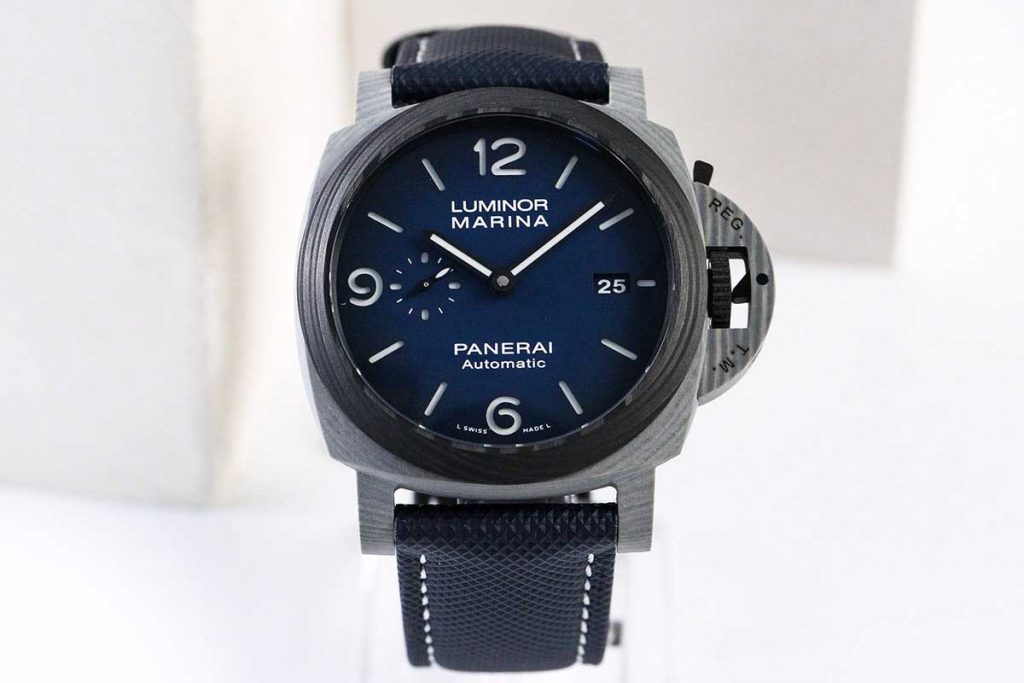 VS廠沛納海PAM1663復刻腕表做工評測-煙熏藍面腕表