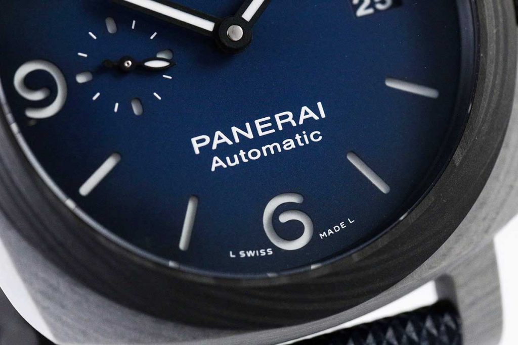 VS廠沛納海PAM1663復刻腕表做工評測-煙熏藍面腕表