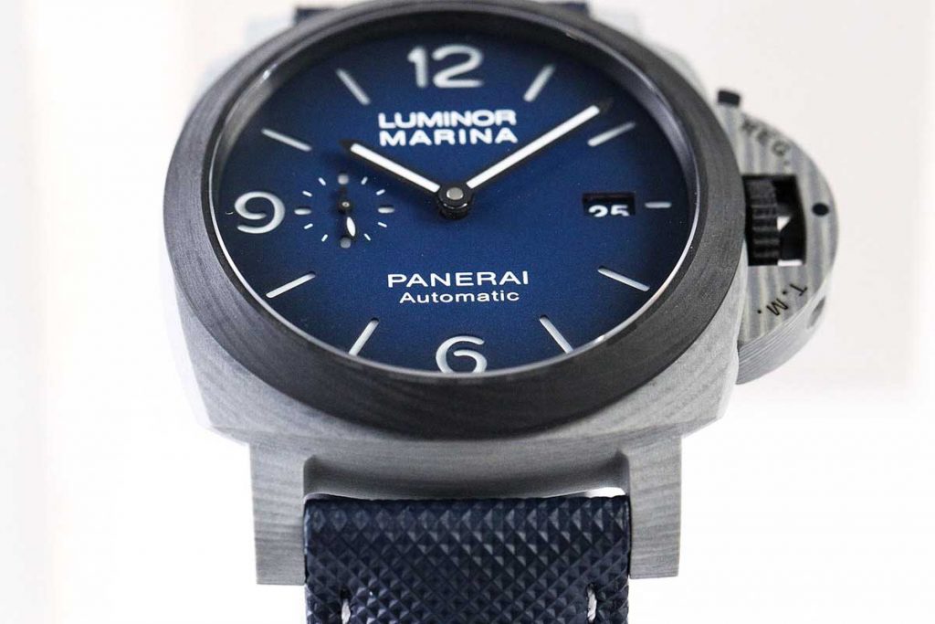 VS廠沛納海PAM1663復刻腕表做工評測-煙熏藍面腕表