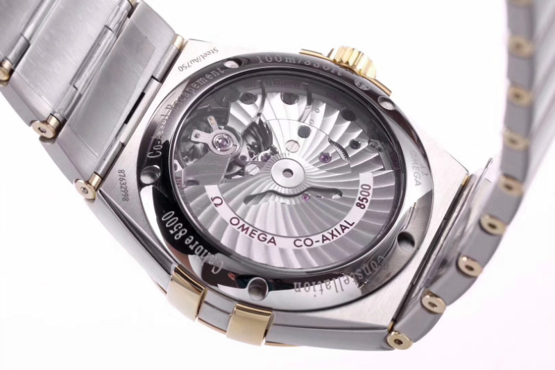 VS廠歐米茄星座系列金色表盤表針款復(fù)刻腕表做工評測