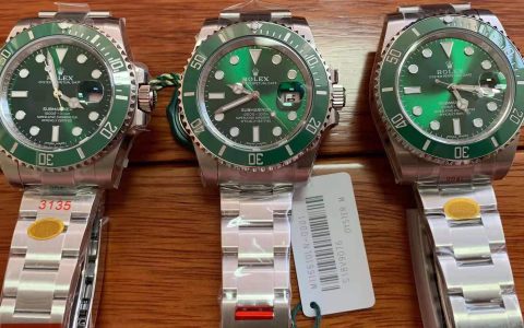 ZF廠復刻勞力士綠水鬼腕表對比市場版本怎么樣