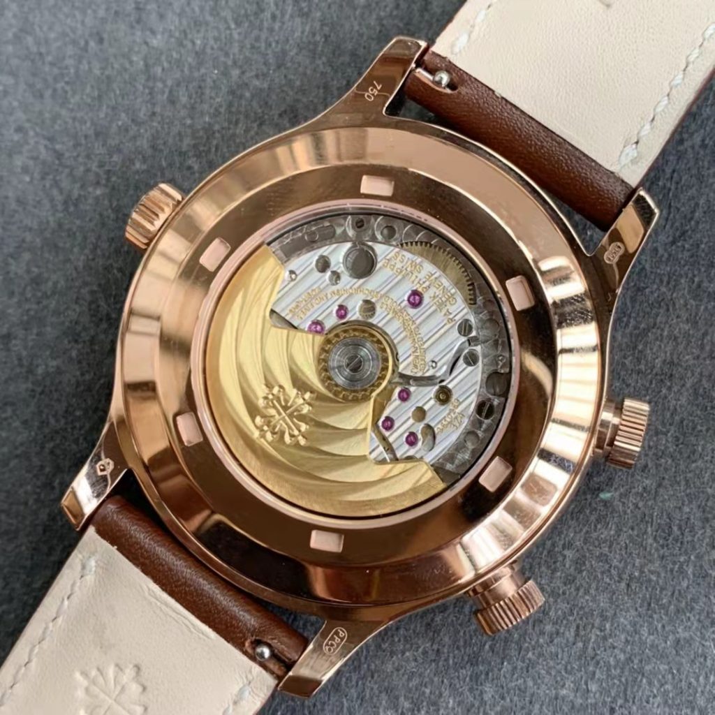 GR廠復刻百達翡麗5524飛行家旅行時間時區功能腕表評測