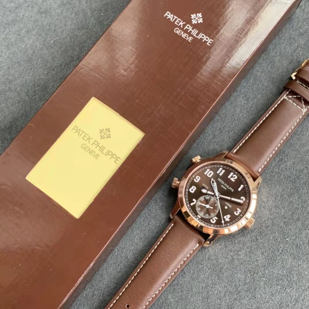 GR廠復刻百達翡麗5524飛行家旅行時間時區功能腕表評測