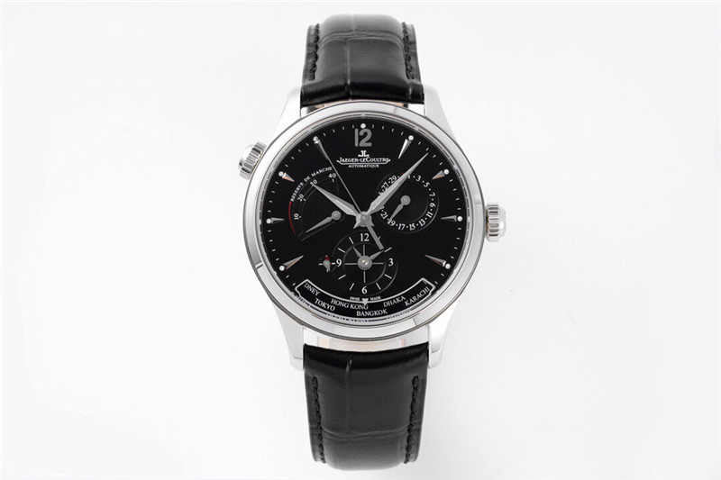 ZF廠積家地理學家大師黑盤款腕表做工質量怎么樣