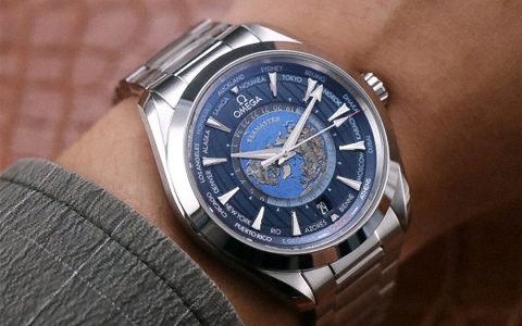 VS廠歐米茄海馬150M世界時復刻腕表細節評測-VS手表