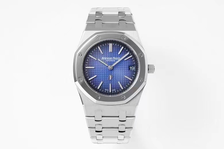 ZF廠愛彼皇家橡樹系列煙熏藍珠光面復刻腕表值得入手嗎