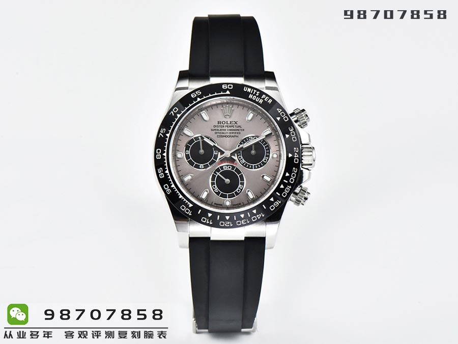 CleaN廠C廠勞力士灰膠迪復刻腕表會不會一眼假-C廠迪通拿M116519ln-0027