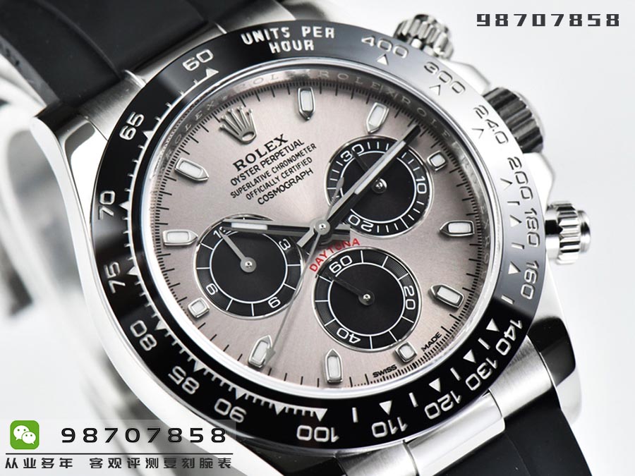 CleaN廠C廠勞力士灰膠迪復刻腕表會不會一眼假-C廠迪通拿M116519ln-0027