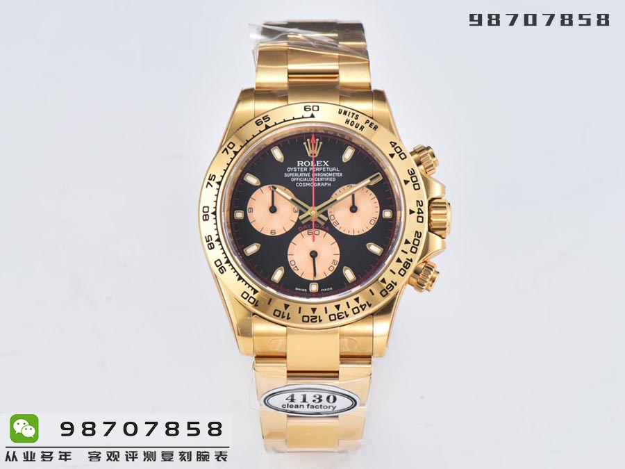 CleaN廠C廠勞力士紅針金迪復刻腕表是否值得入手-C廠迪通拿M116508-0009手表