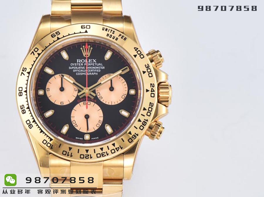 CleaN廠C廠勞力士紅針金迪復刻腕表值得入手嗎-C廠迪通拿M116508-0009手表