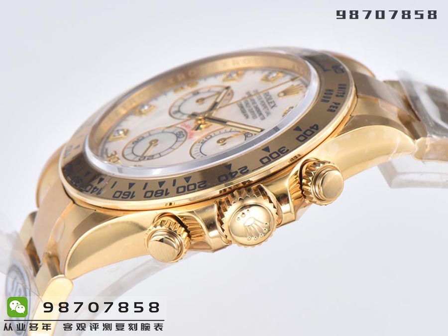CleaN廠C廠勞力士貝母盤面金迪復刻腕表是否值得入手-C廠迪通拿m116508-0007手表如何