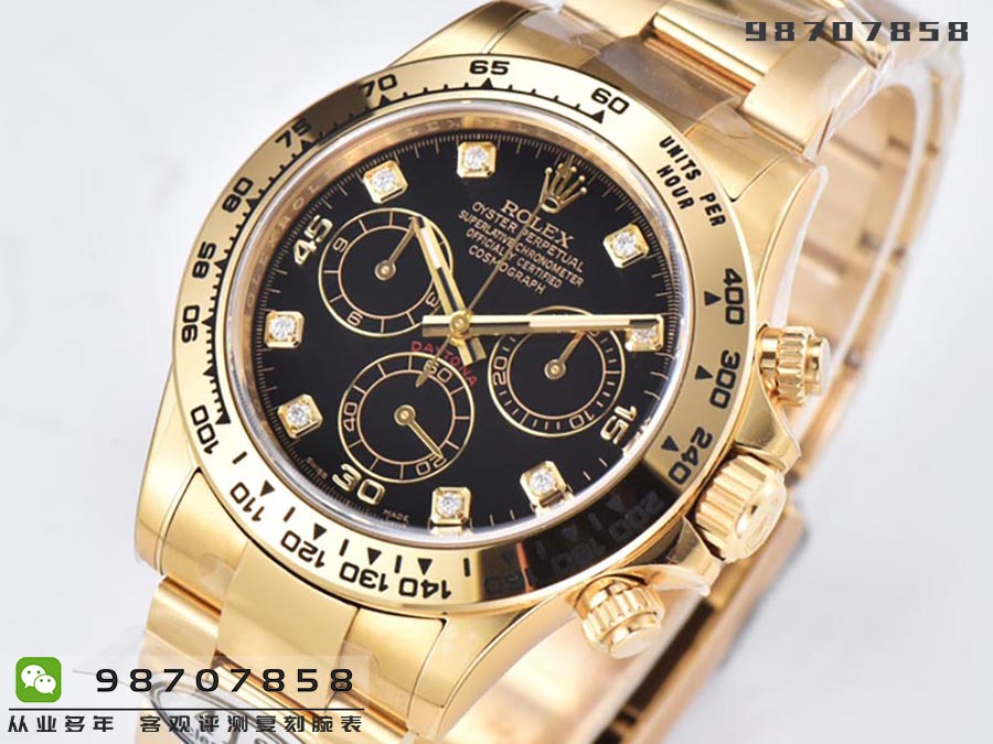CleaN廠C廠勞力士黑金迪復刻腕表是否值得購買-C廠迪通拿M116508-0008手表值得入手嗎