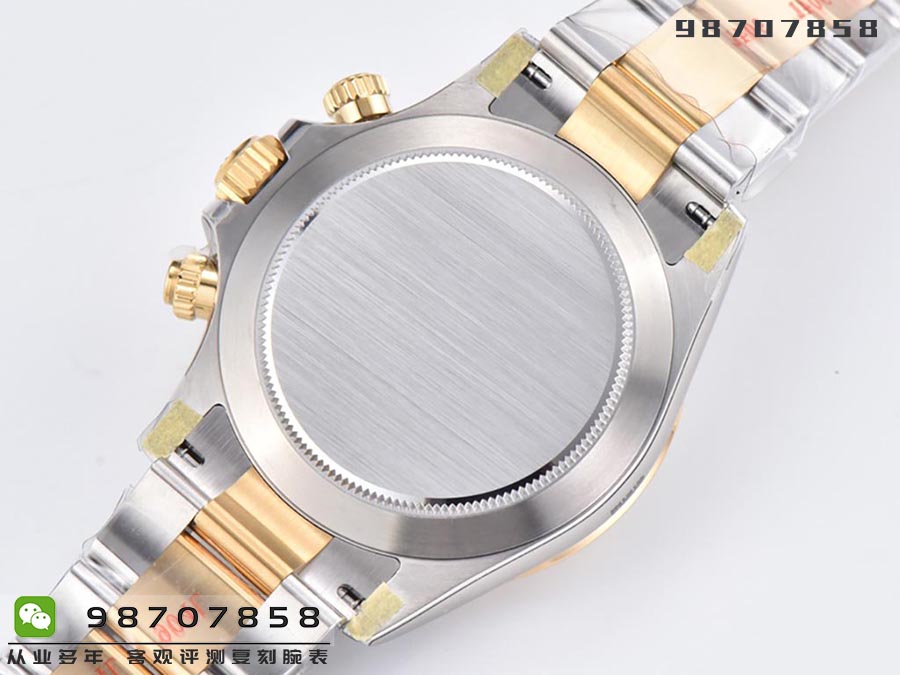 CleaN廠C廠勞力士迪通拿間金黑盤鉆刻款復刻腕表是否會一眼假-C廠迪通拿m116503-0008手表如何