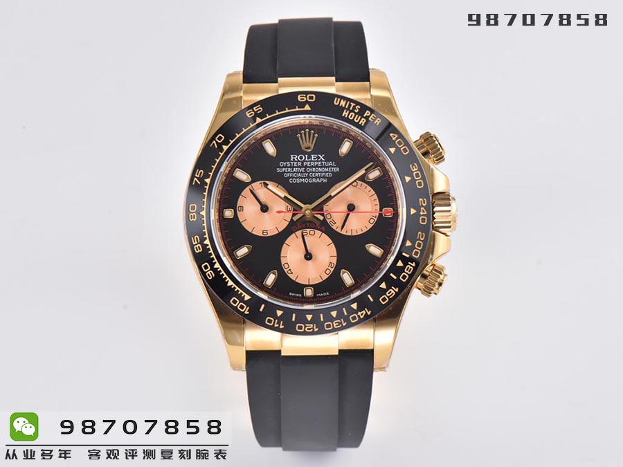 CleaN廠C廠勞力士迪通拿小怪獸復刻腕表細節評測-C廠迪通拿m116518ln-0047