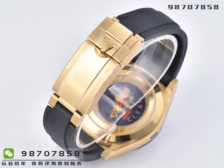 CleaN廠C廠勞力士迪通拿貝母陶瓷圈金迪復(fù)刻腕表細節(jié)做工深度評測-C廠迪通拿m116508-0007