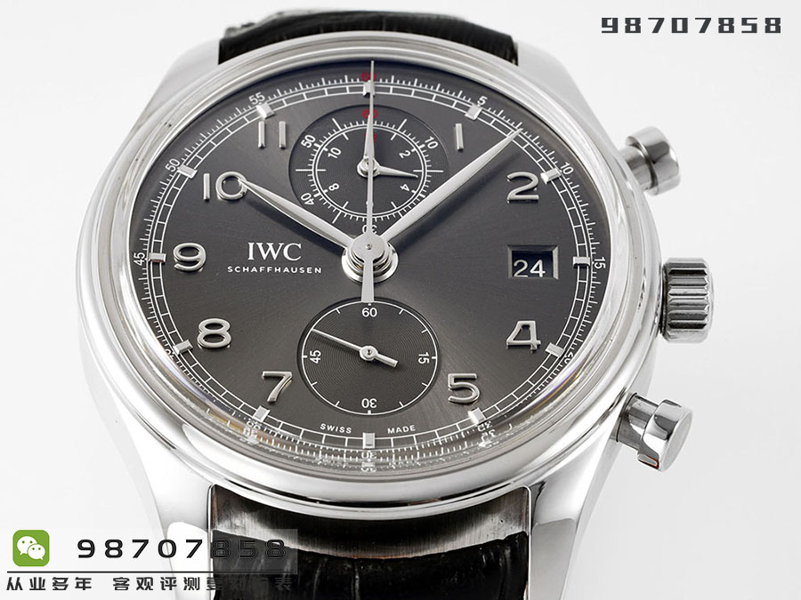 APS廠萬國葡萄牙計時IW390301灰盤復刻腕表是否存在破綻-APS葡計如何