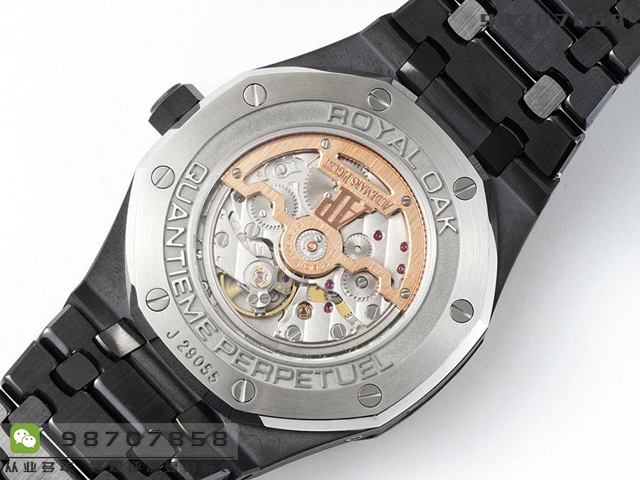 APS廠愛彼皇家橡樹萬年歷黑陶款復刻腕表有是否存在一眼假-APS手表時計