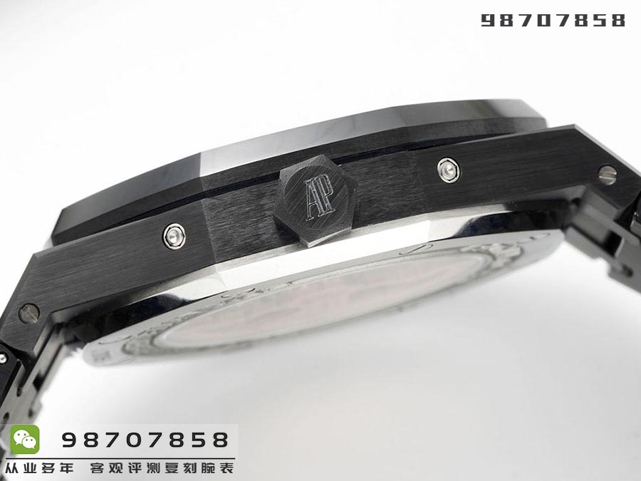 APS廠愛彼皇家橡樹萬年歷黑陶款復刻腕表細節如何-APS手表時計