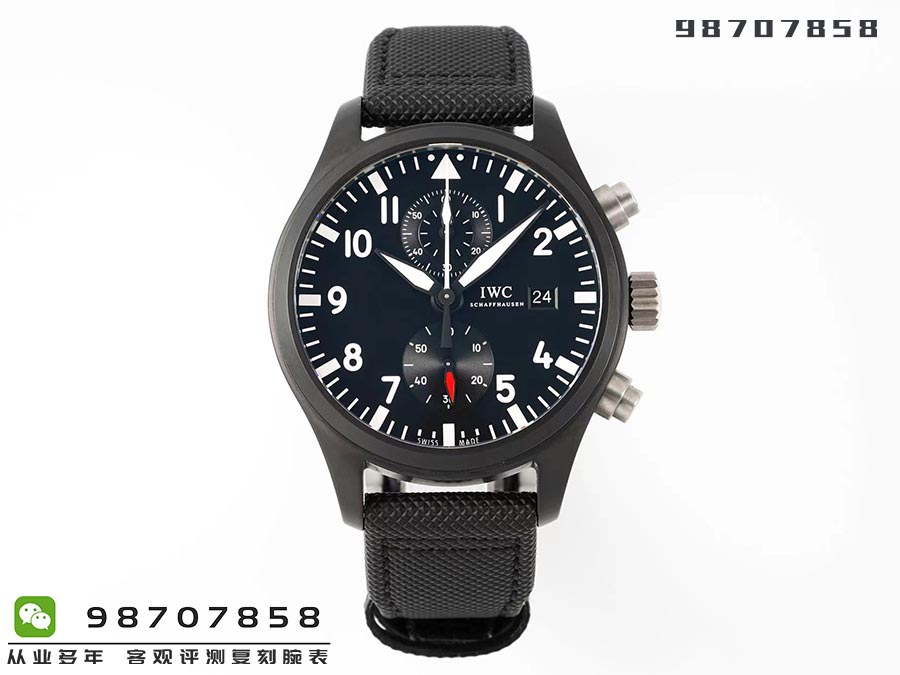 APS廠萬國海軍空戰部隊系列陶瓷款黑盤時計復刻表會不會一眼假-APS手表時計