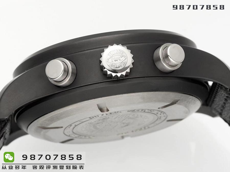 APS廠萬國海軍空戰部隊系列陶瓷款黑盤時計復刻表細節評測-APS時計